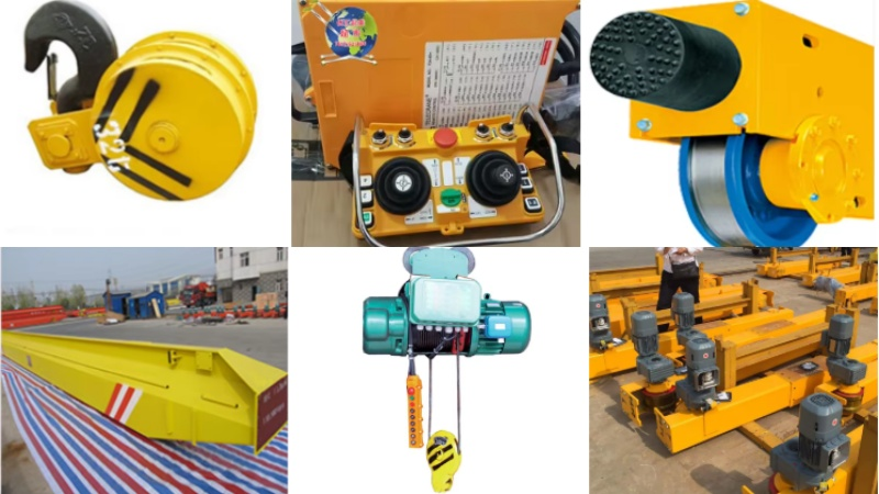 Electric Single-Girder Crane parts