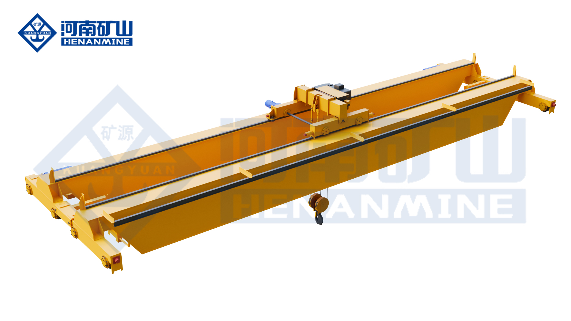 Double Girder Overhead Crane Henan Mine Mine Factory supply
