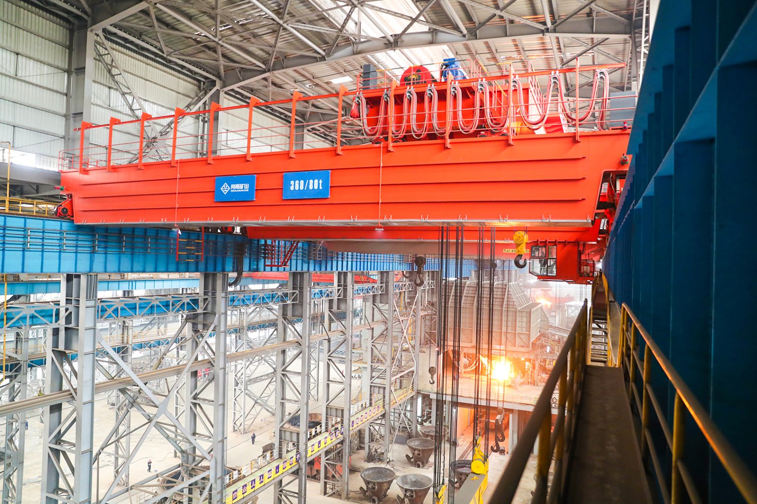 360t Foundry Crane for workshop