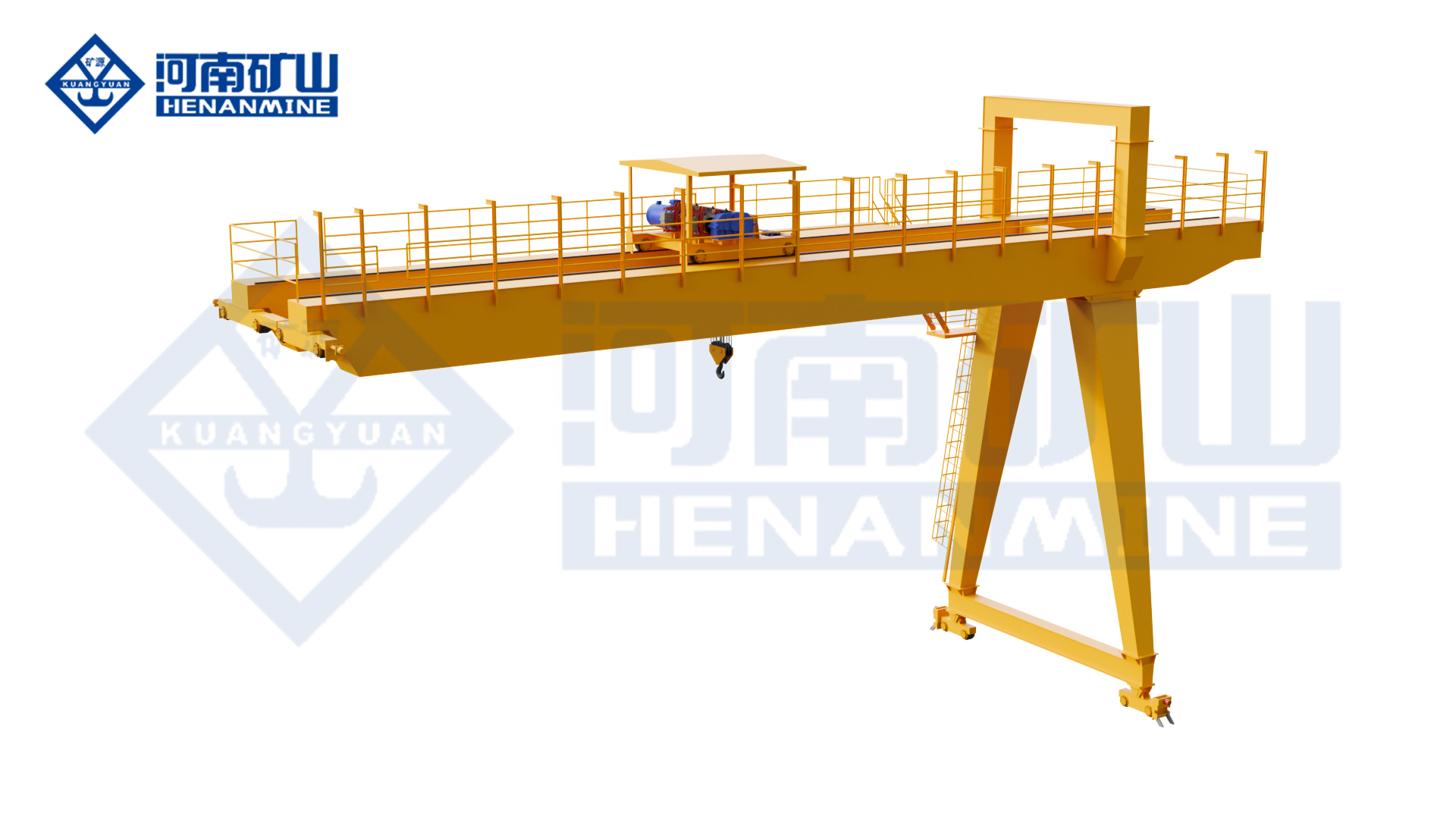 MGB hook-type semi-gantry crane for sale