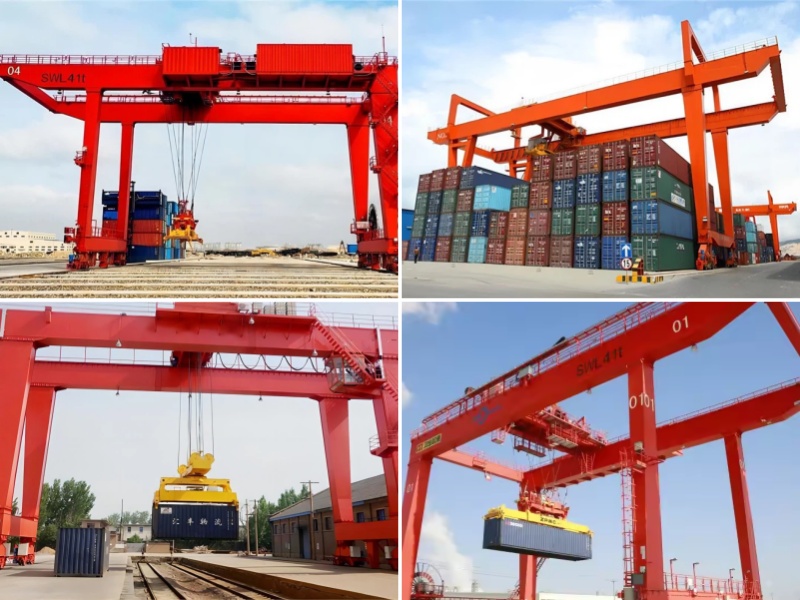 Rail-mounted Container Gantry Crane cases