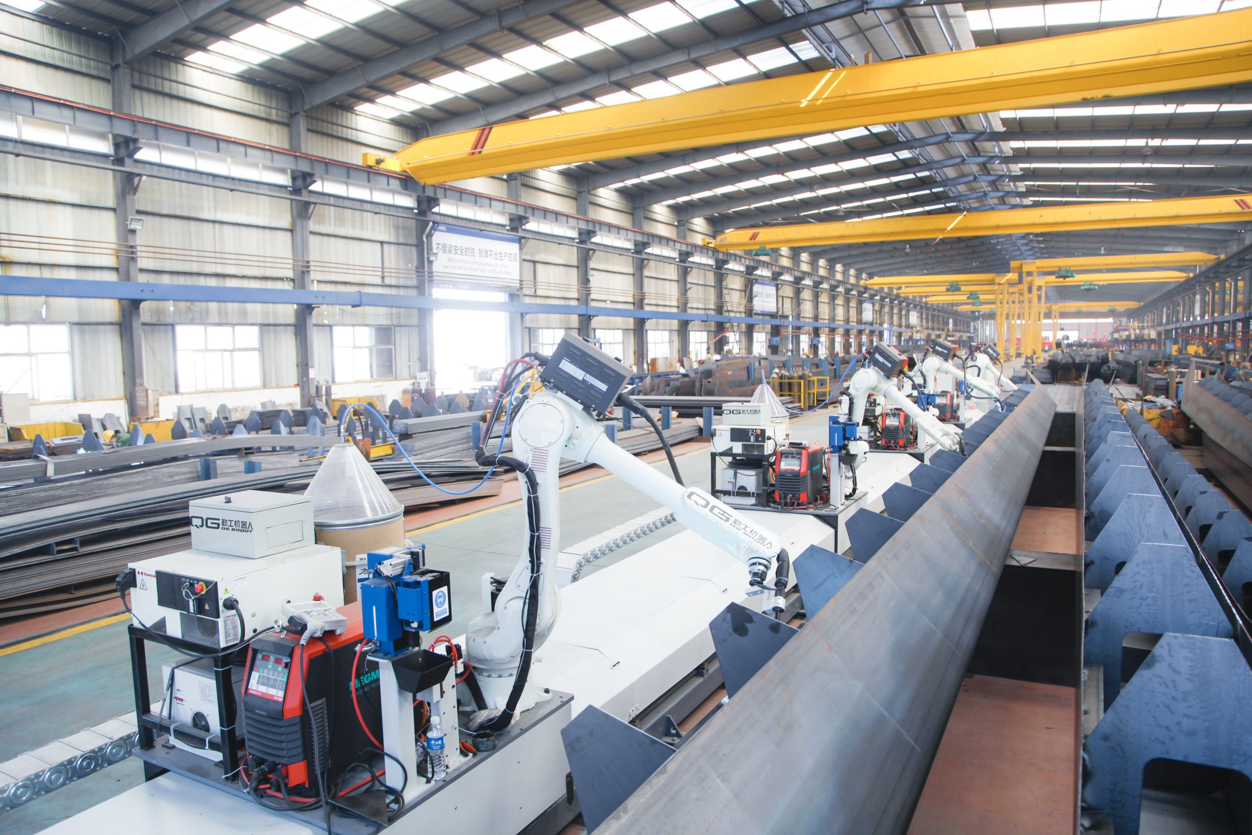 Robotic Welding Workstation for Single-Girder Crane