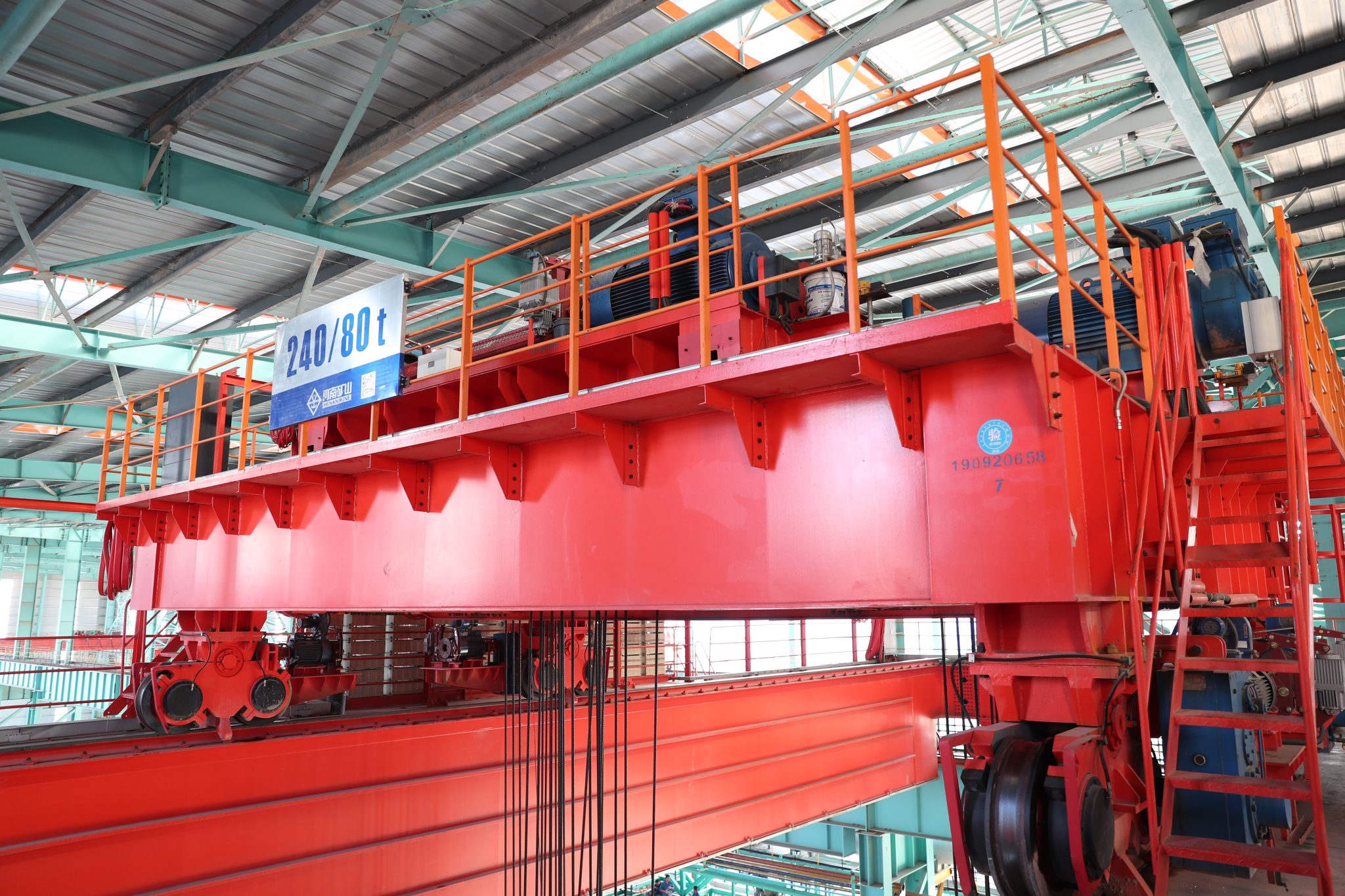 Double Girder Casting Crane Henan Mine Crane manufactured by