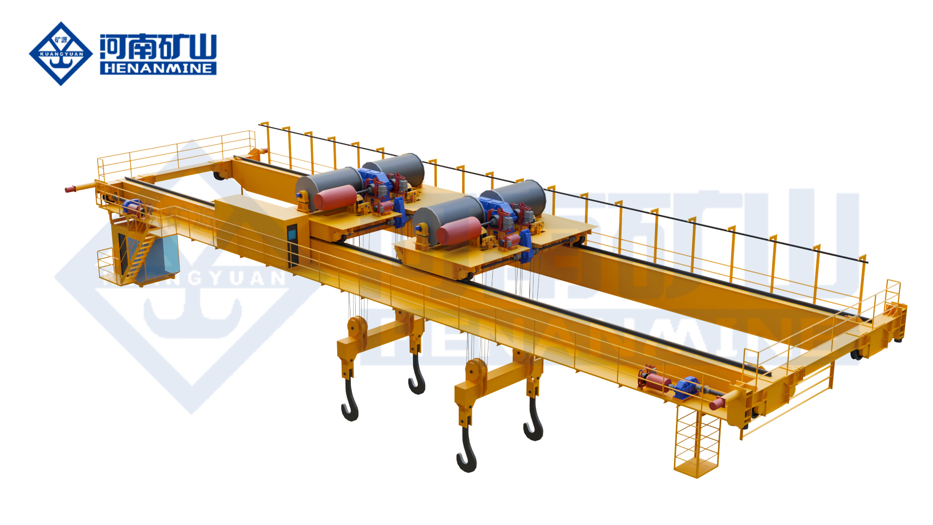 YZ type Metallurgical Overhead Crane Henan Mine Crane manufactured