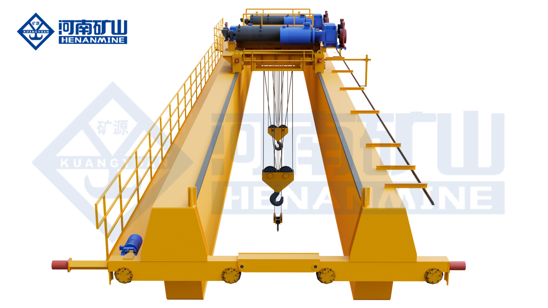 1 ton - 50 tons explosion-proof overhead double girder crane