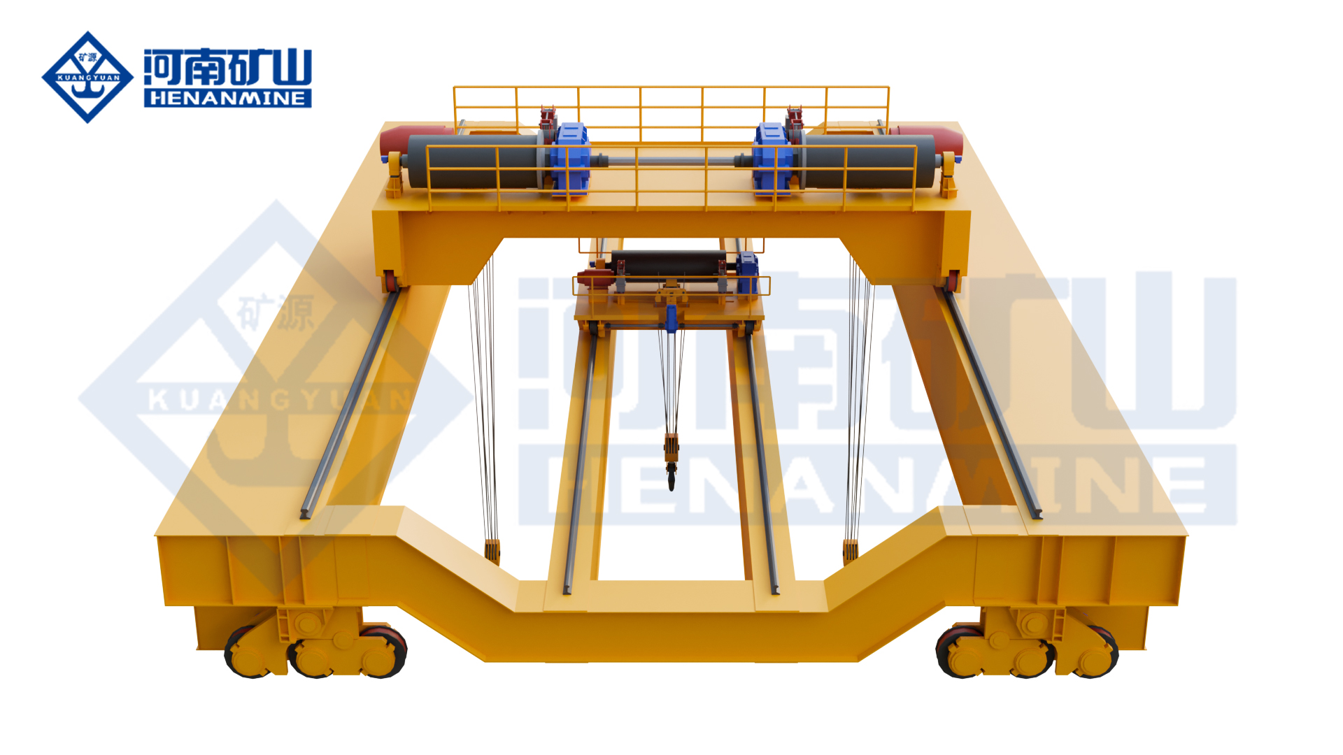 casting crane 300t four beam four rail