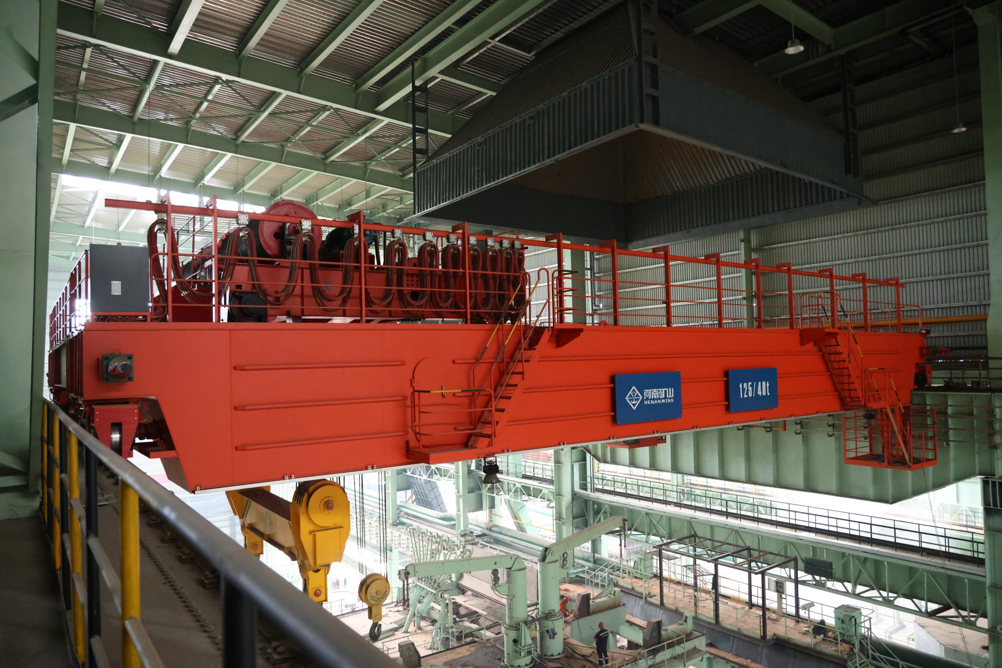 Double Girder Casting Crane Henan Mine Crane manufactured by