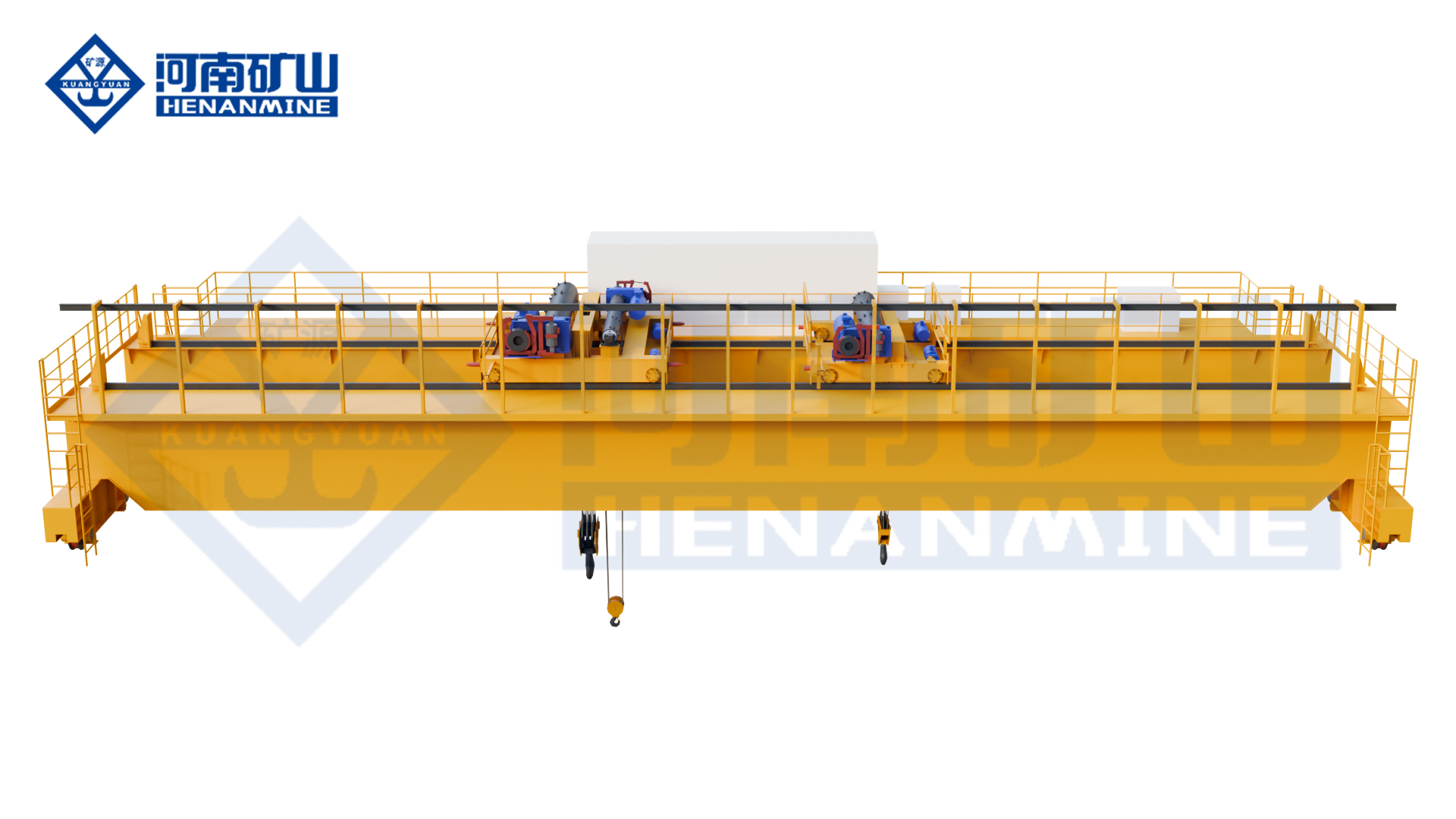 Double girder insulated overhead travelling crane Henan Mine Crane manufactured