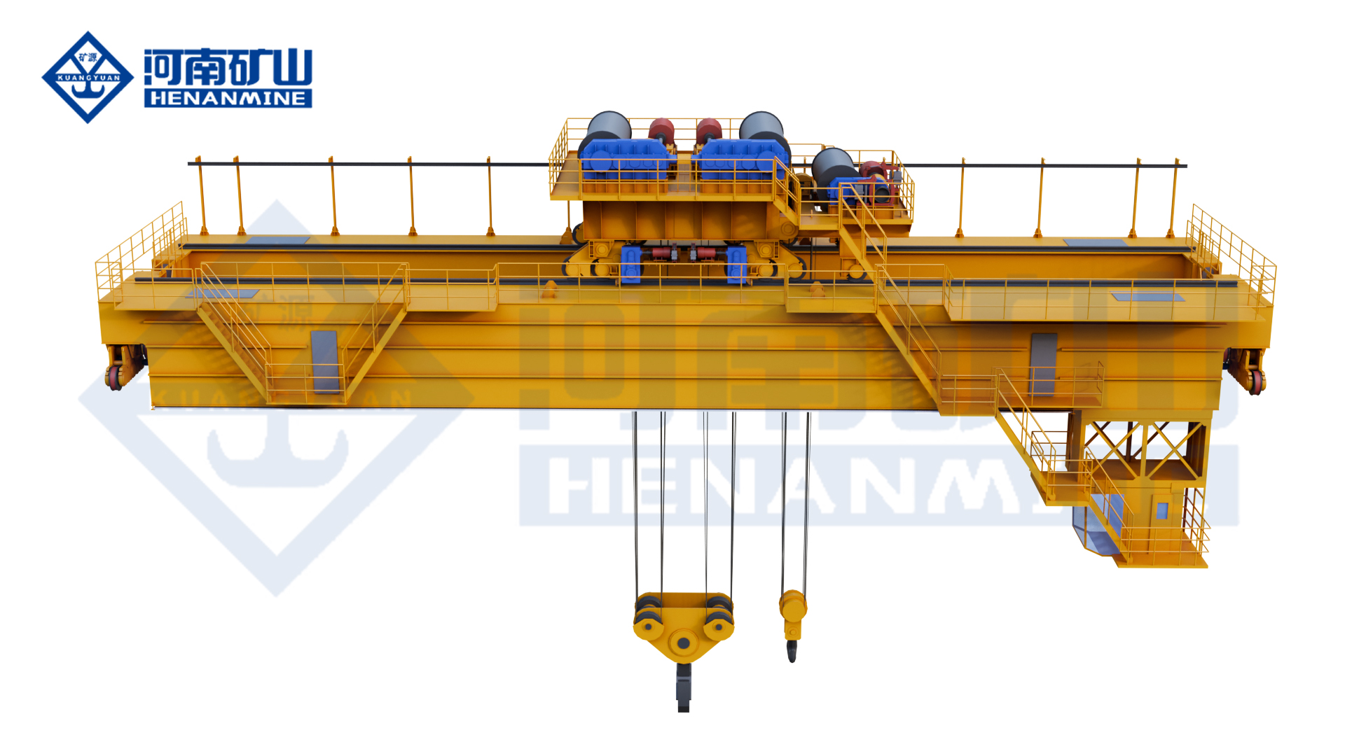 Double Girder Casting Crane Henan Mine Crane manufactured by