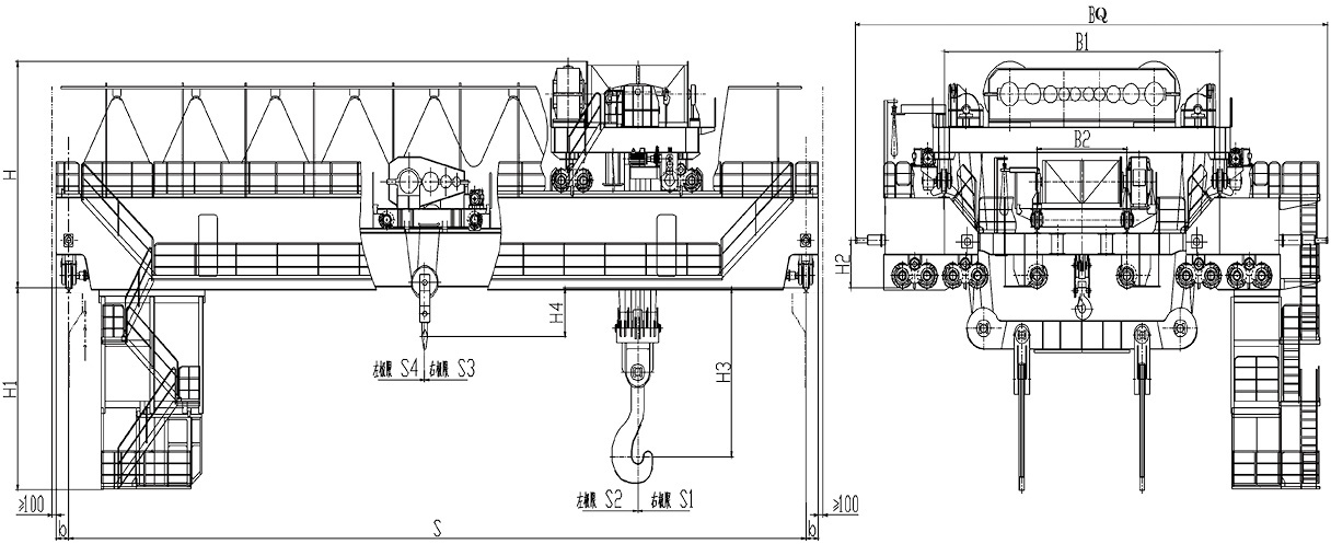 Casting-Crane-Structure