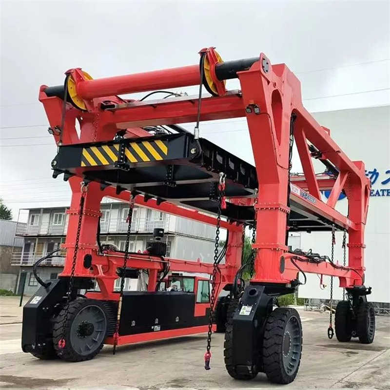 Container Straddle Carrier by Henan Mine Crane