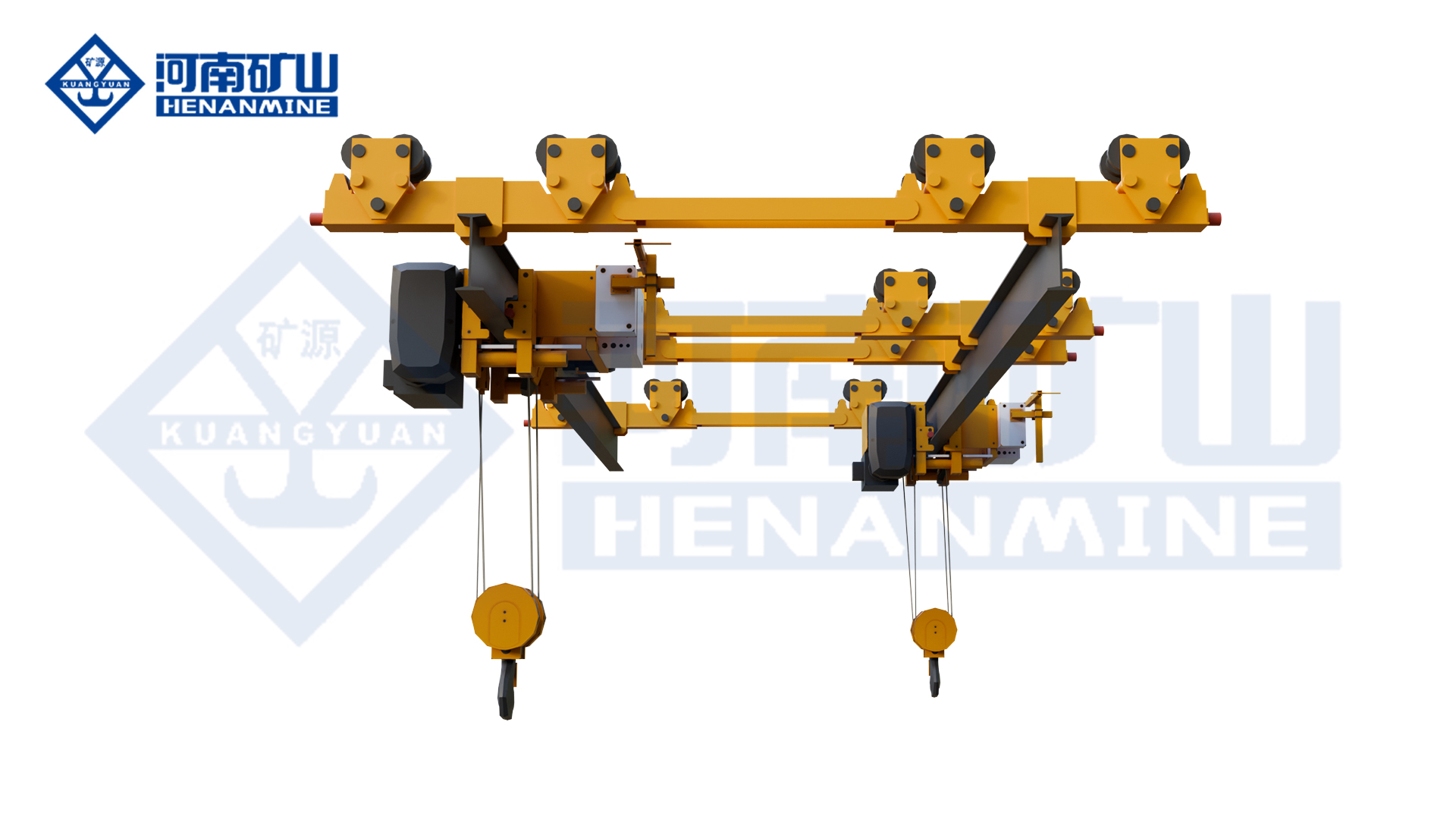 Cross Travel Overhead Crane Henan Mine Crane Factory supply