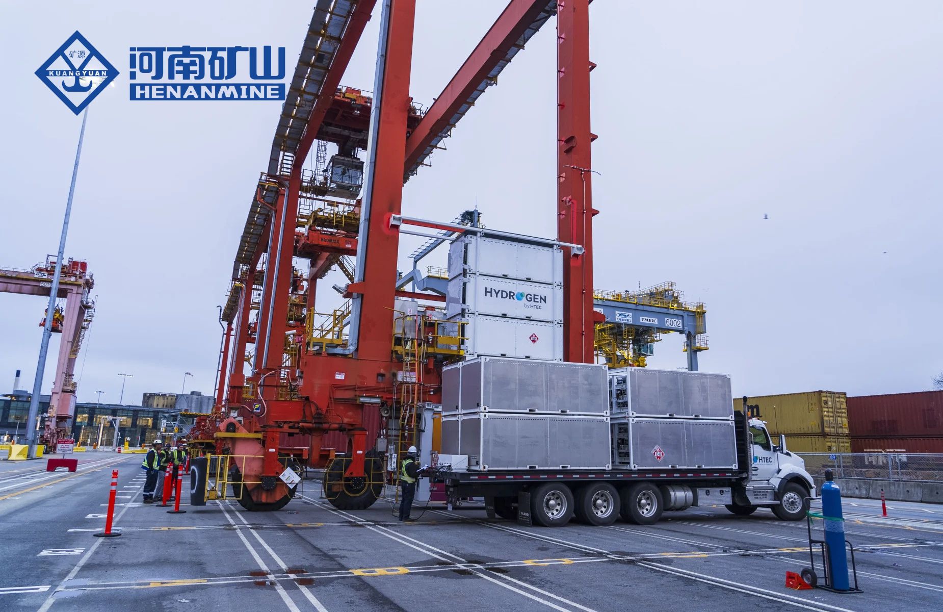 Successful shipment from Henan Mine Crane Factory supply of containerized straddle car project