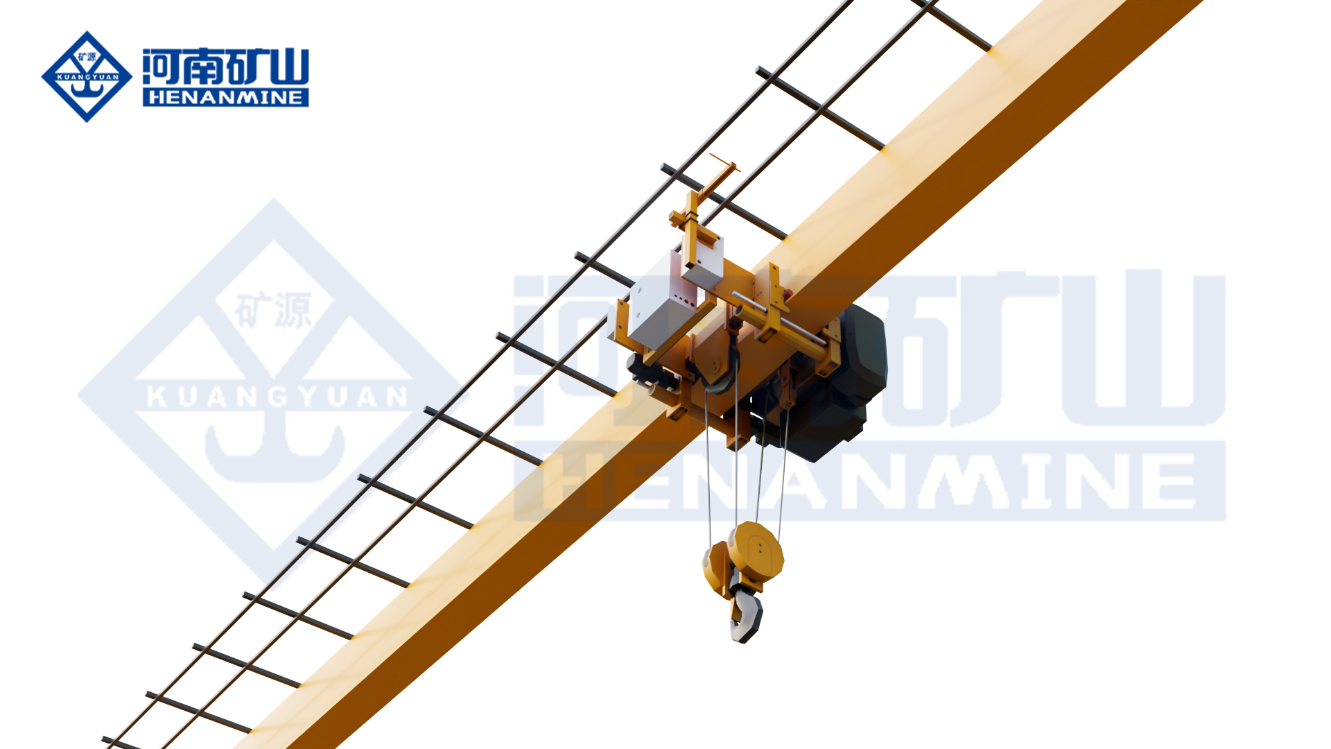 Single Girder Semi-Gantry Crane from Henan Mine Crane Factory