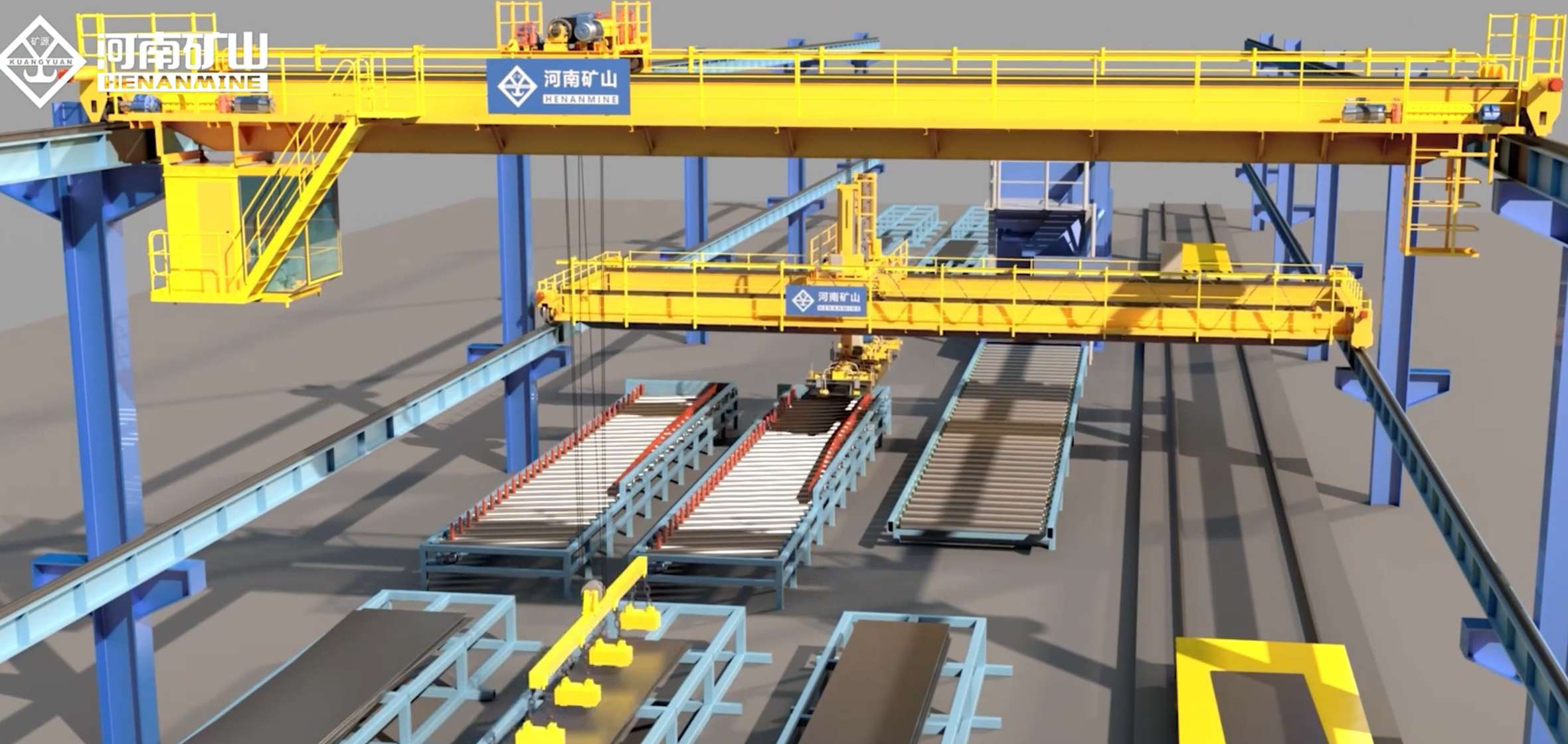 Specialized in steel processing and warehousing scenarios