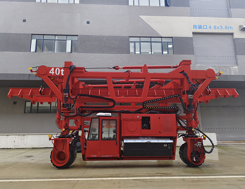 Container Straddle Carrier by Henan Mine Crane