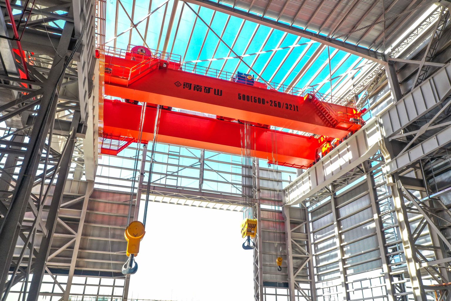 overhead crane for power plant maintenance,