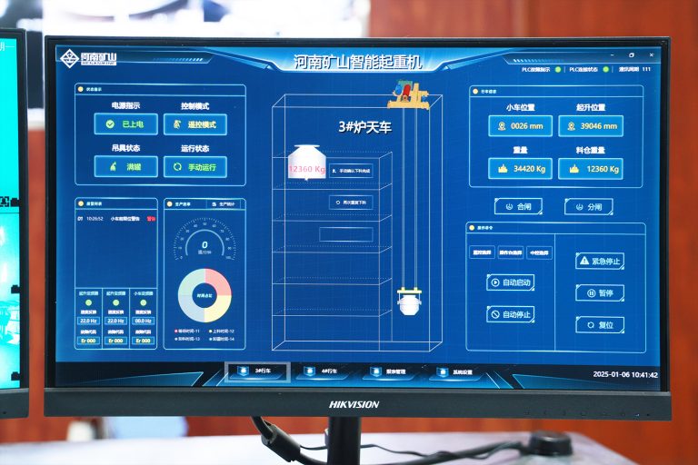 Overhead double girder cranes for steel mills