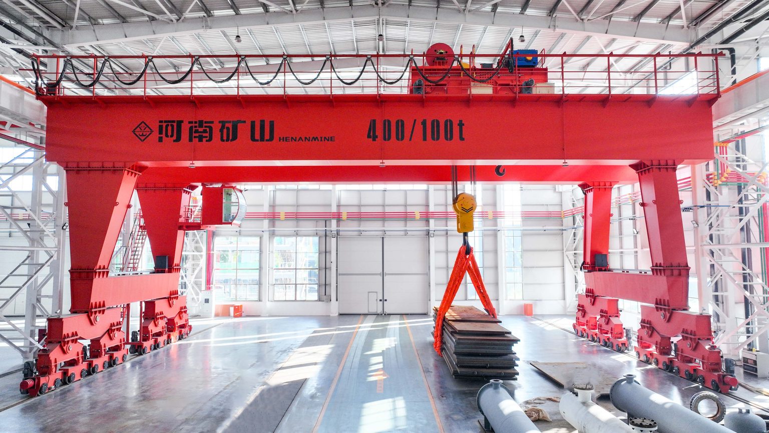 400 Ton Double Girder Portal Crane