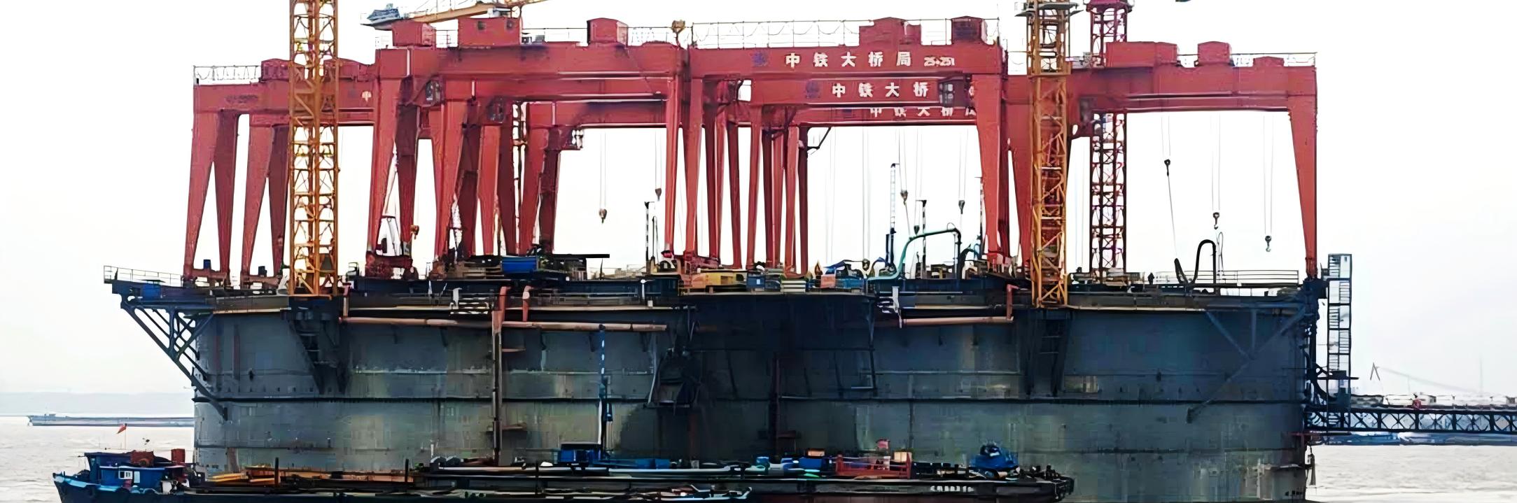 Bridge lifting equipment
