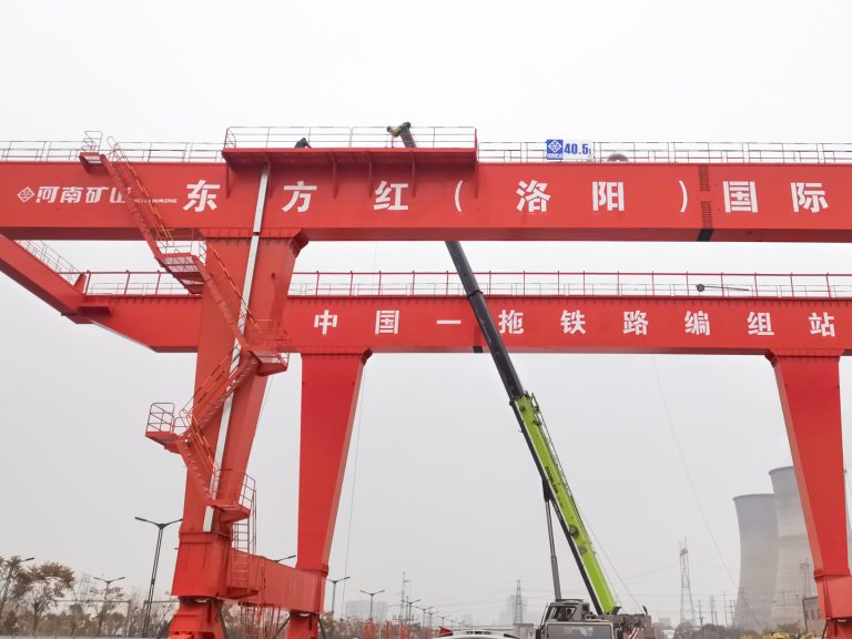 Rail Mounted Container Gantry Cranes (RMG)