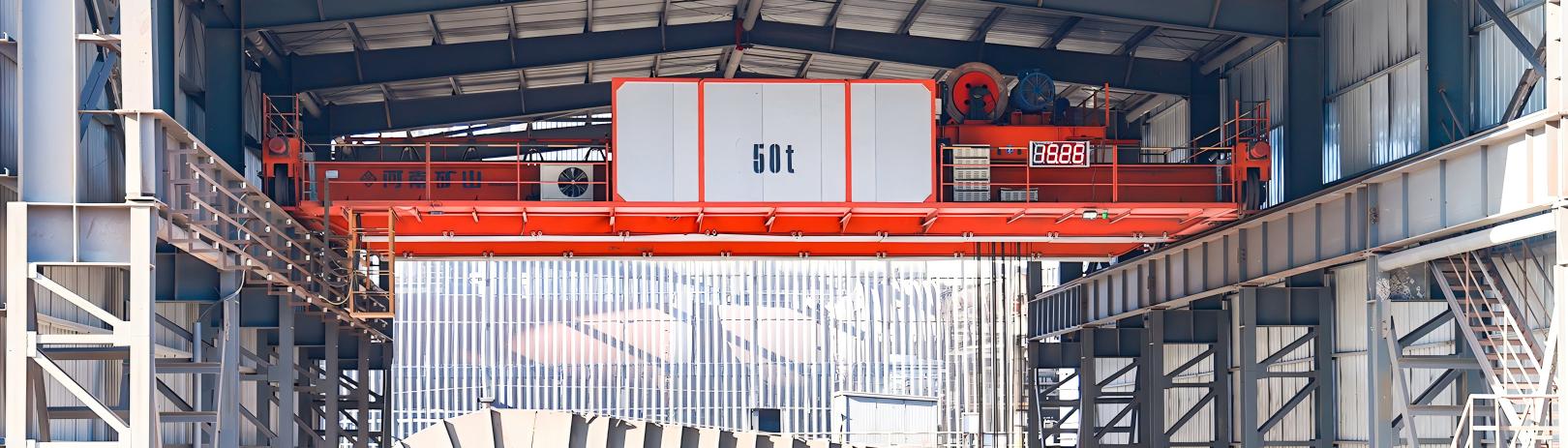 casting crane for steel plant