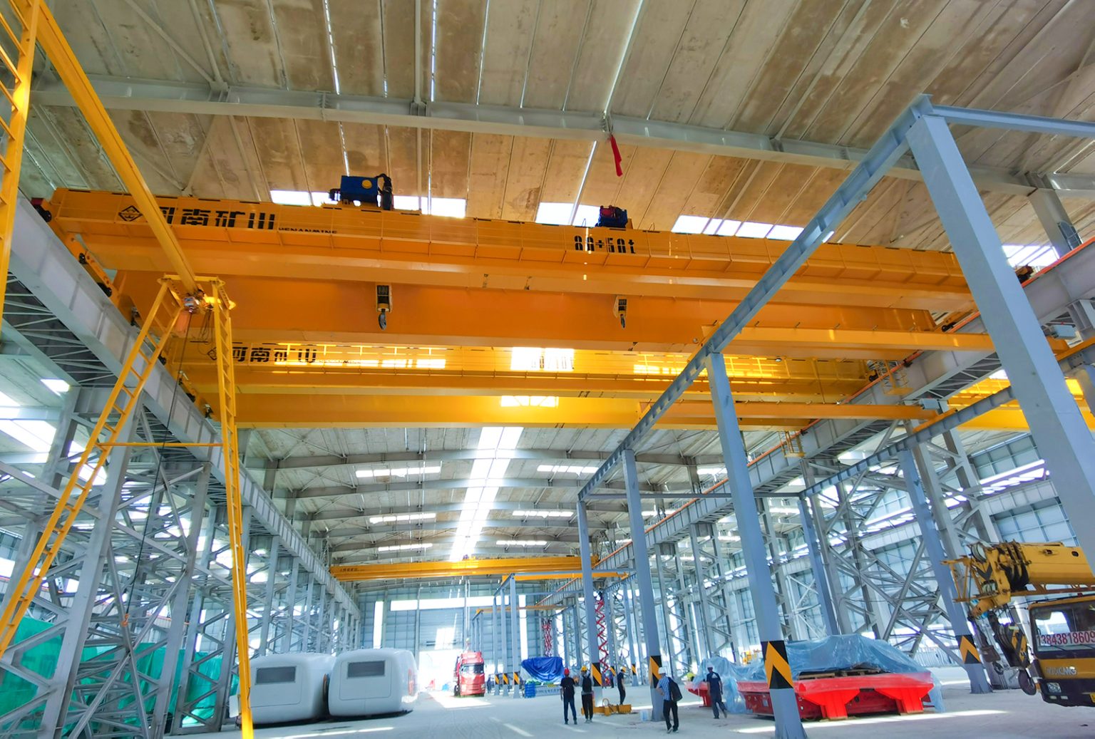overhead crane for cleanroom applications
