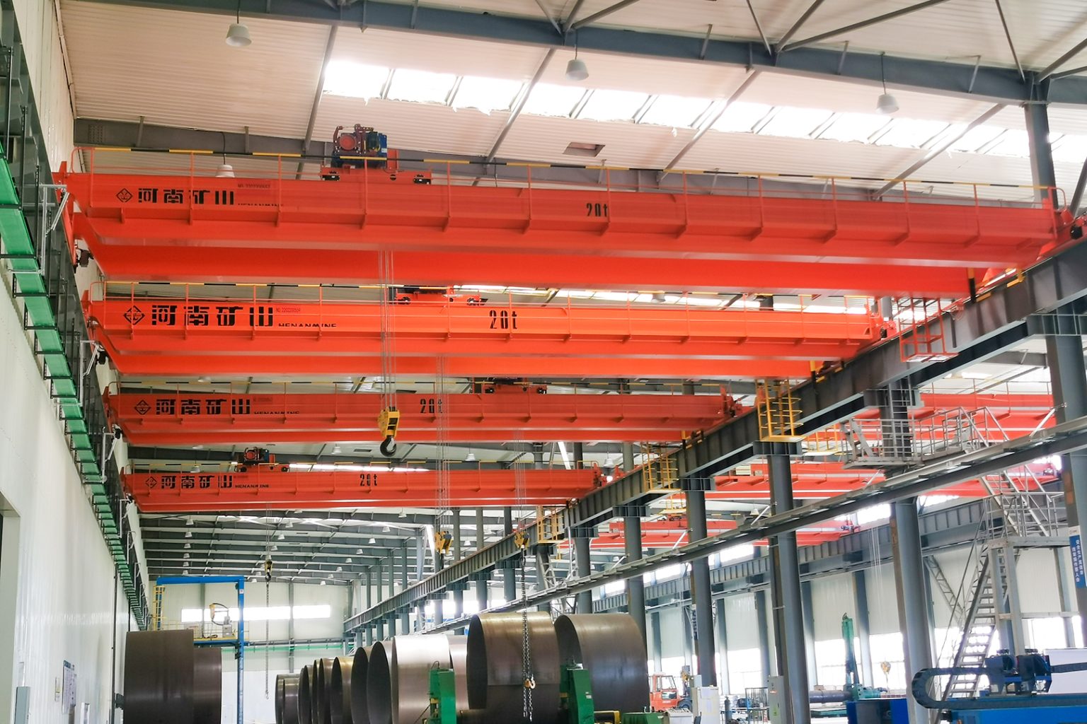 overhead crane for cleanroom applications