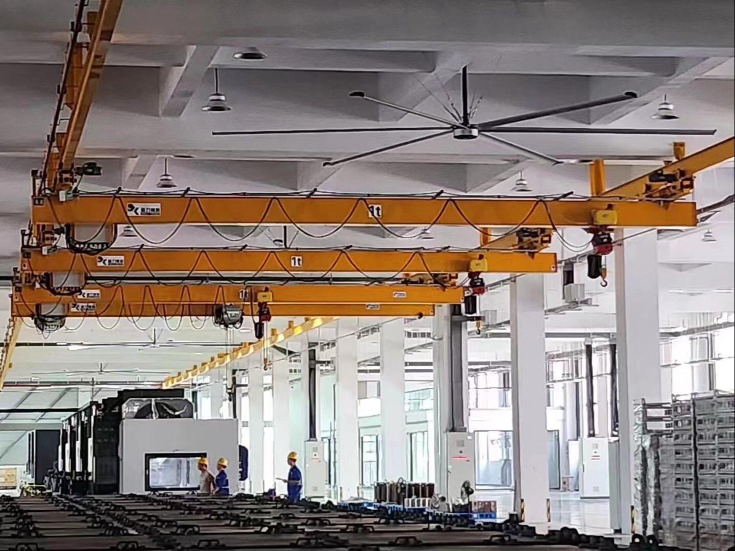 aircraft multi-point suspension crane