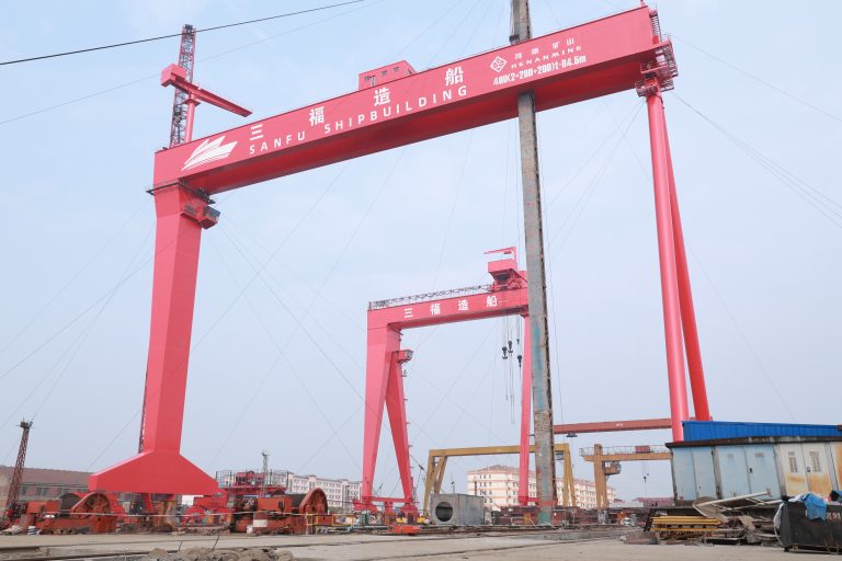reliable gantry crane supplier for shipyards
