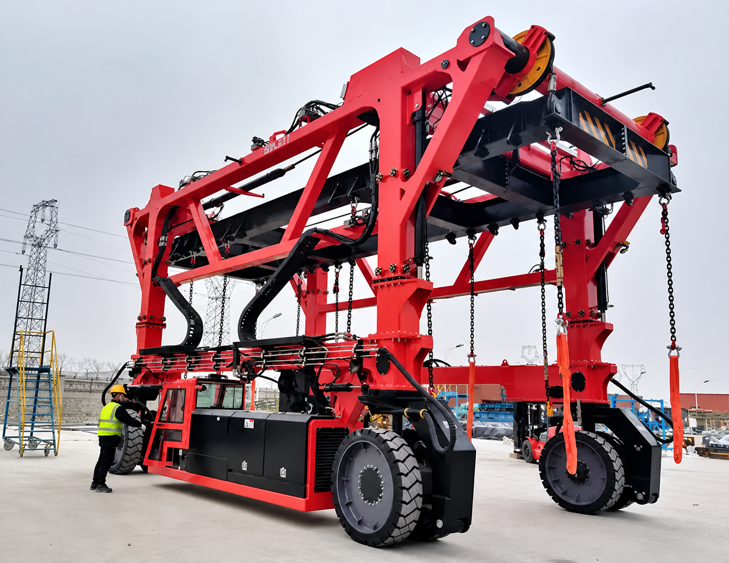 automated straddle carrier