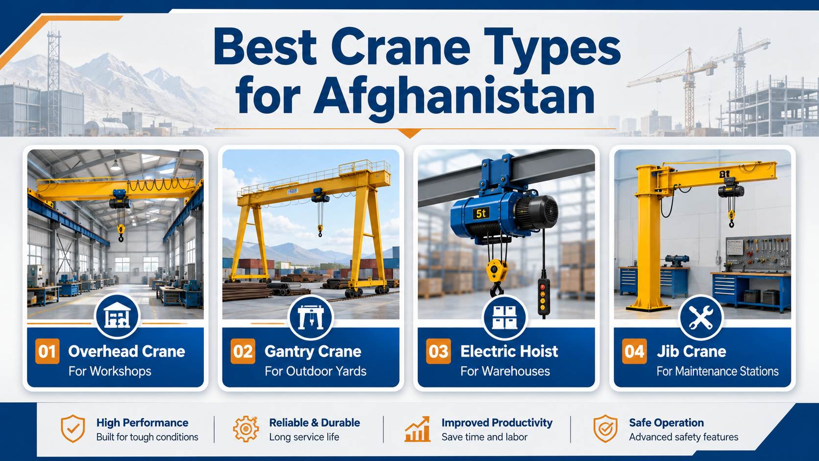 Crane Suppliers in Afghanistan