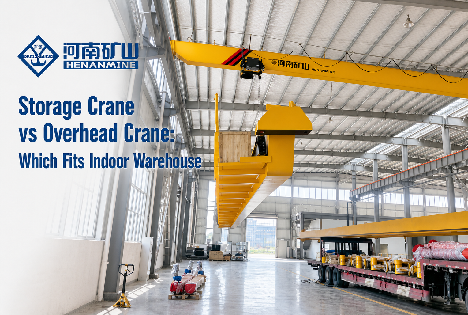 Overhead Crane for Indoor Warehouse