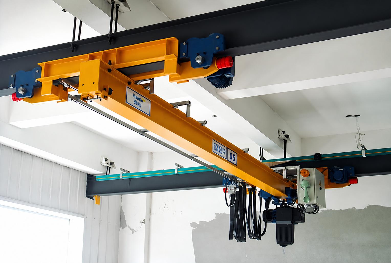 5t single girder overhead crane