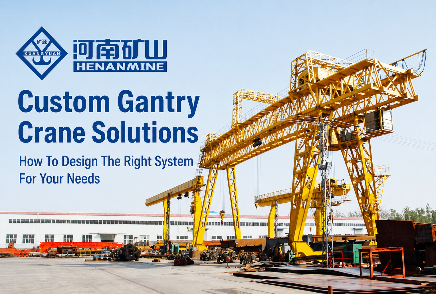 Custom Gantry Crane Solutions How To Design The Right System For Your Needs