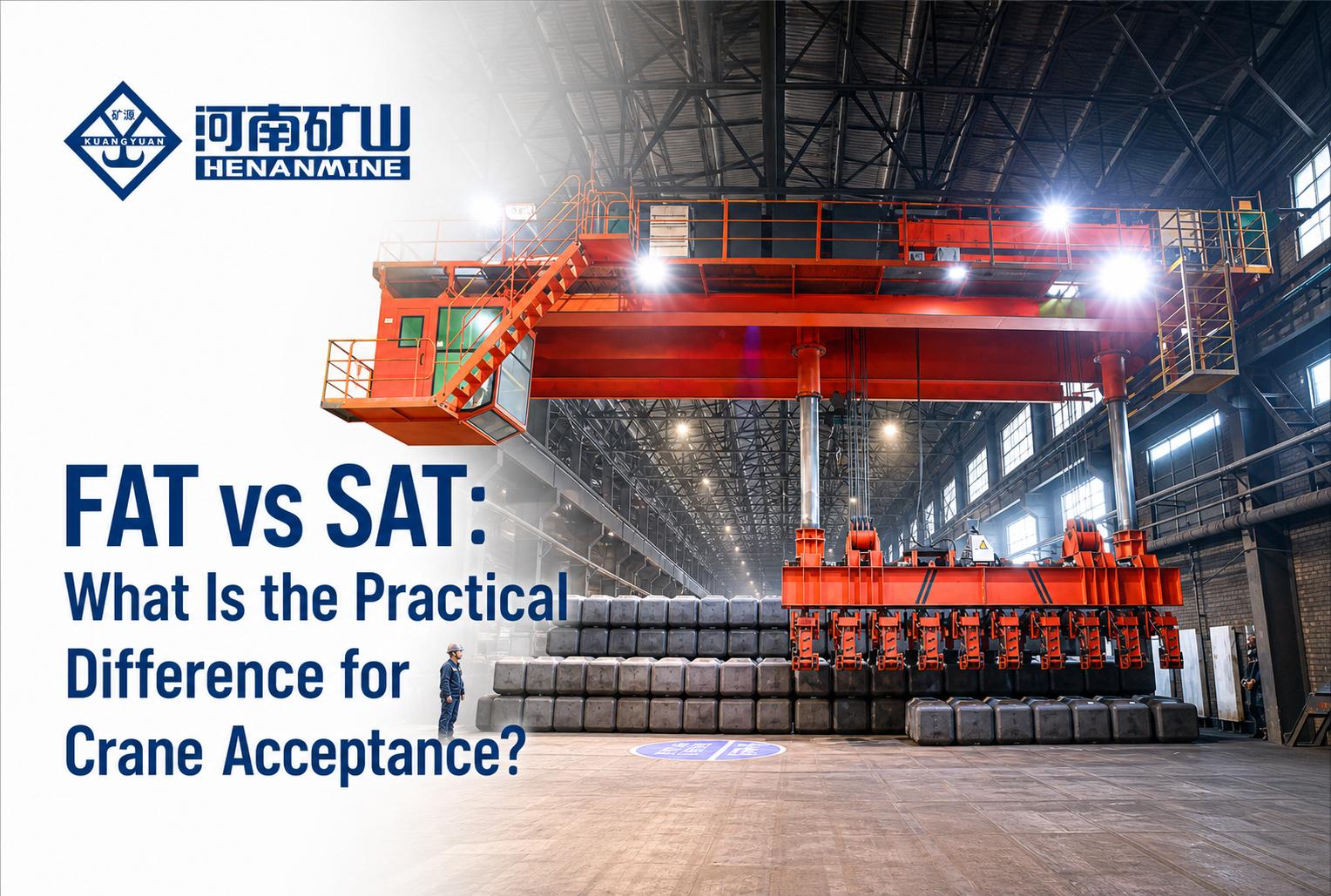 FAT vs SAT What Is the Practical Difference for Crane Acceptance