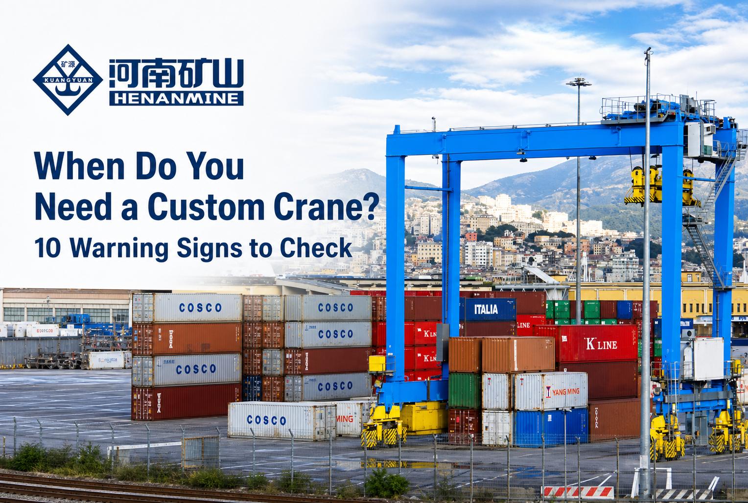 When Do You Need a Custom Crane 10 Warning Signs to Check