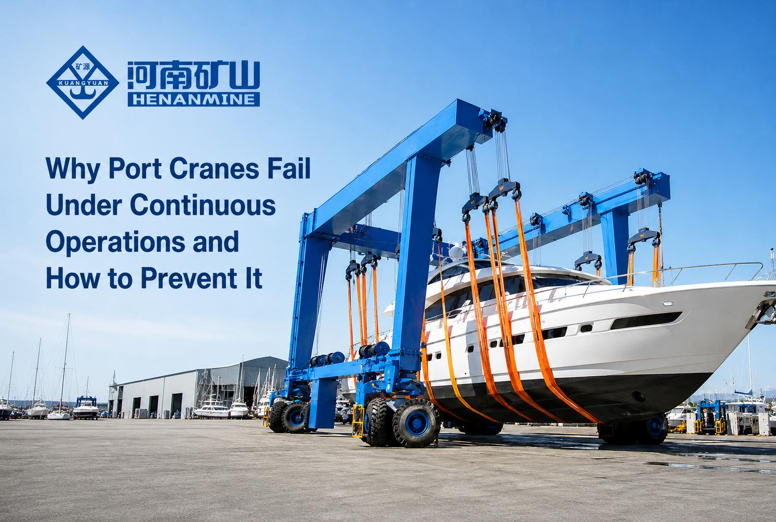 Why Port Cranes Fail Under Continuous Operations and How to Prevent It