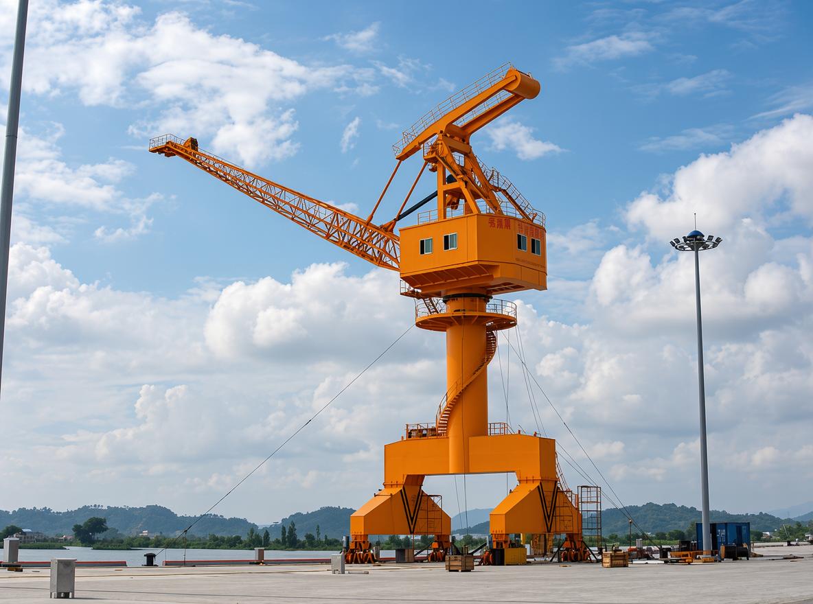 high-wind port cranes