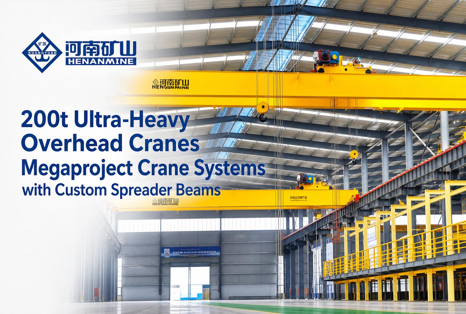 200t Ultra-Heavy Overhead Cranes