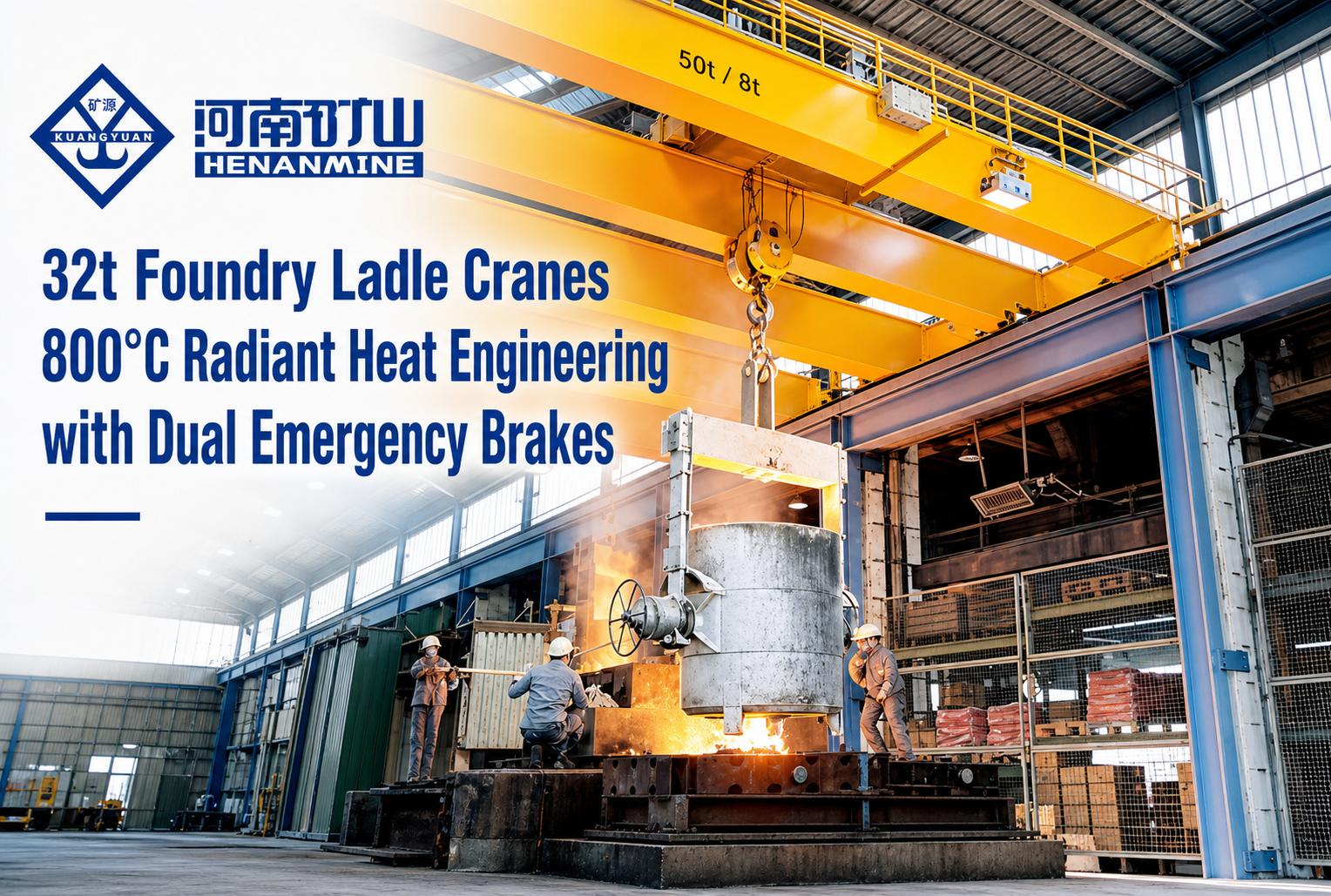 Metallurgical bridge crane