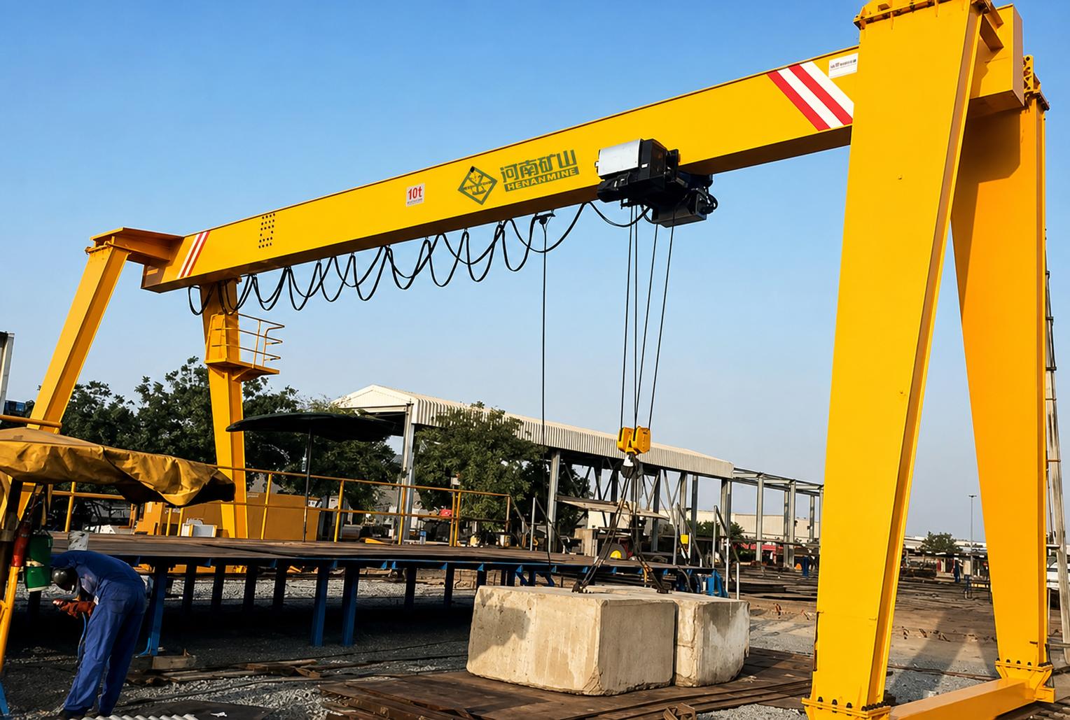 outdoor gantry crane
