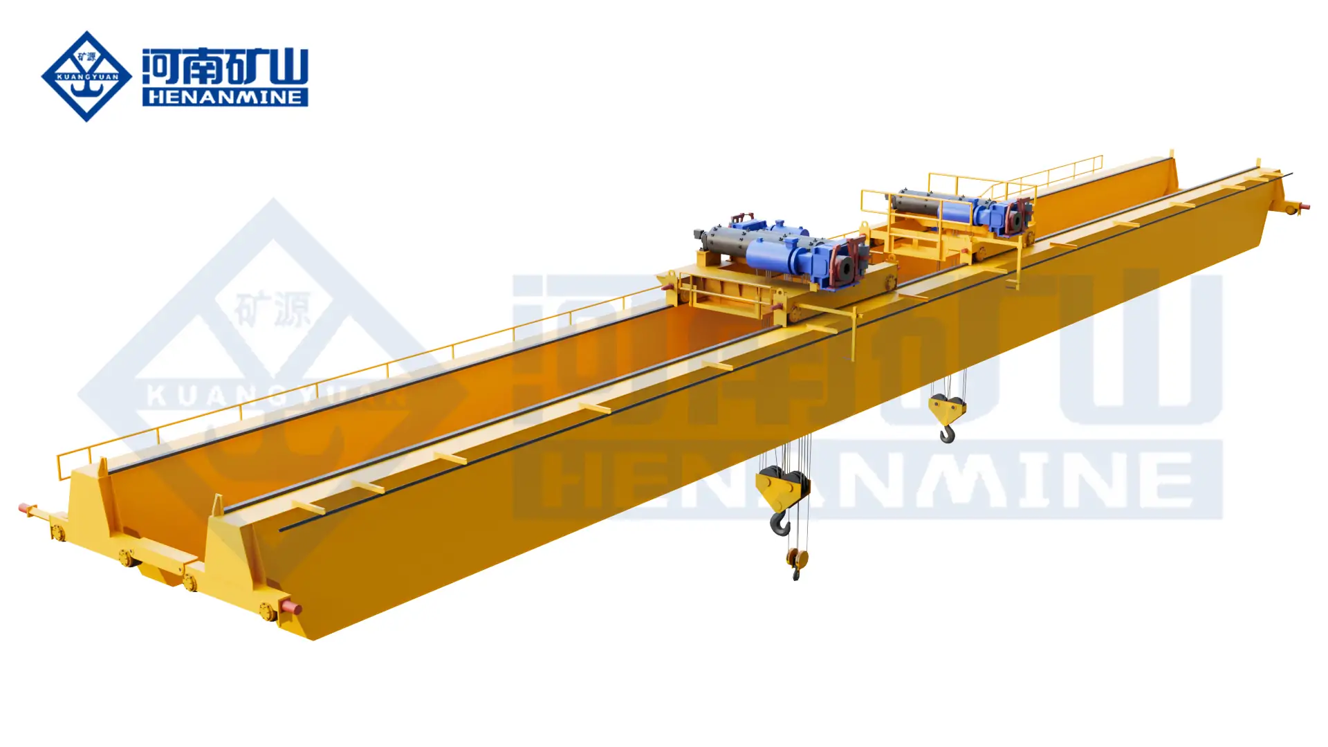 QBE Dual-Trolley Explosion-Proof Overhead Crane factory