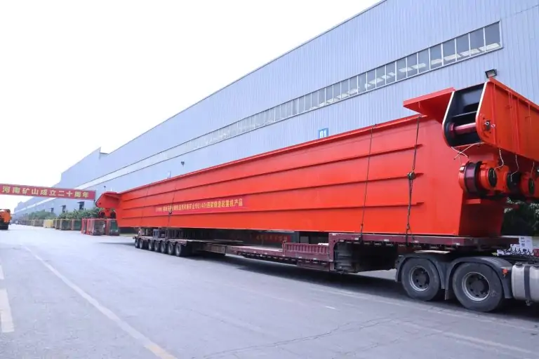 four-girder casting crane by Henan Mine Crane