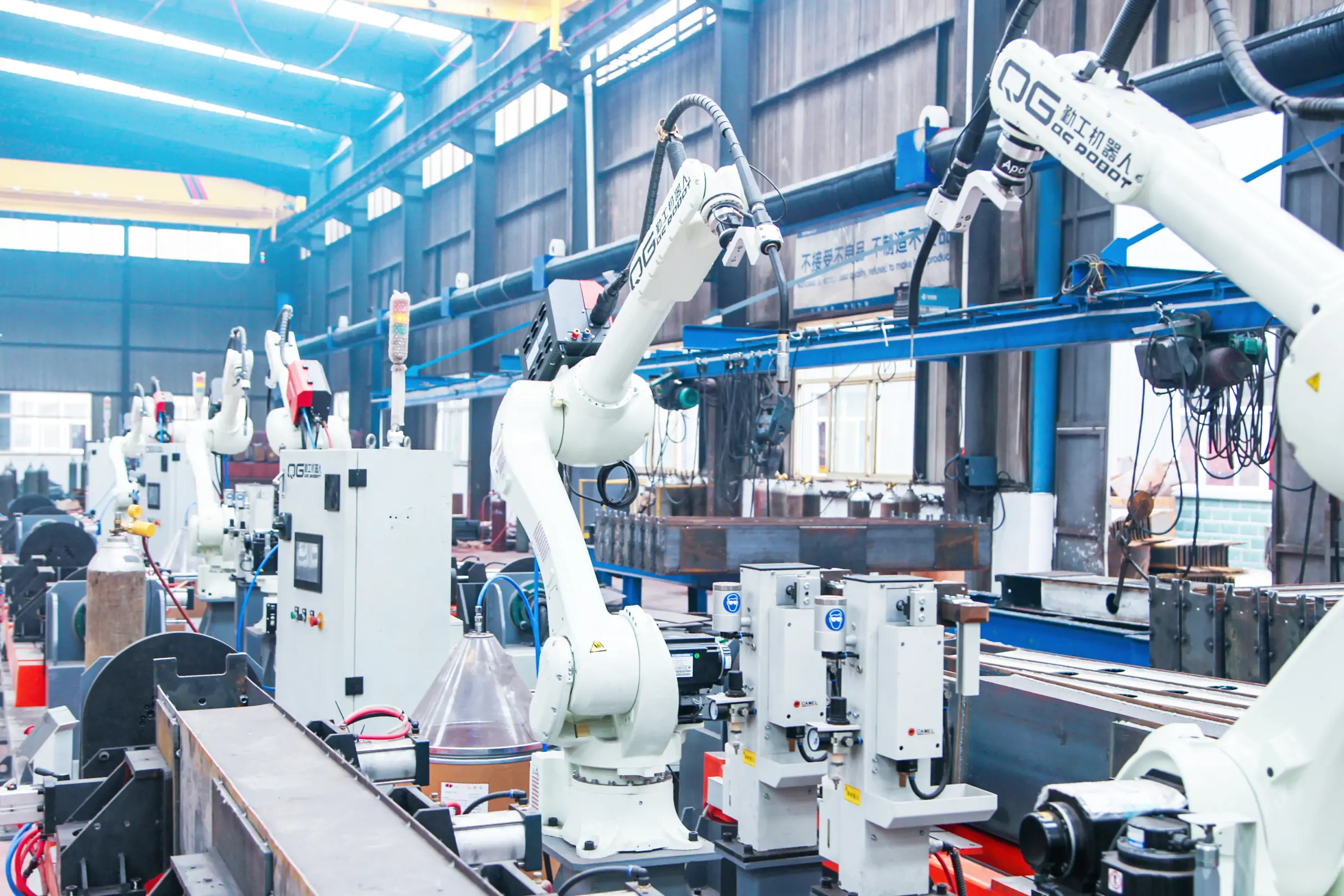 End Beam Welding Robot for Crane Manufacturer