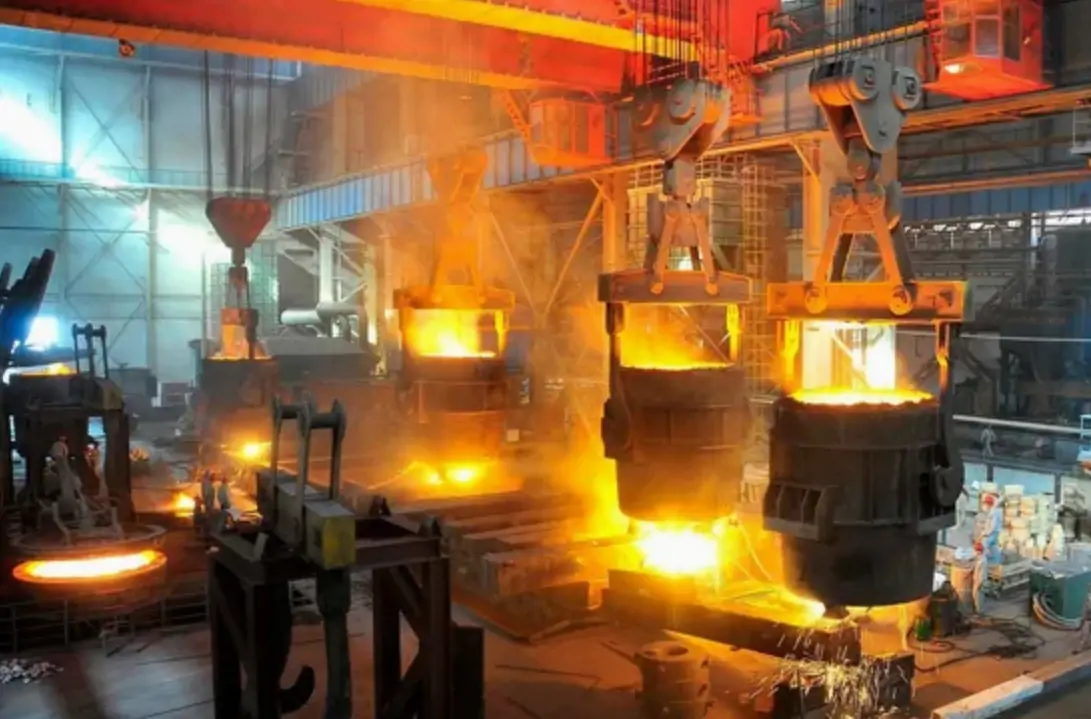 Four-Girder Cast Charging Crane factory