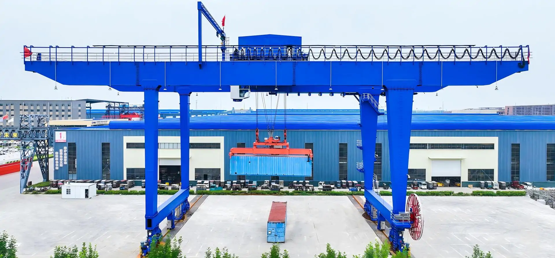 Henan Mine Crane manufactured Automated Container Gantry Crane
