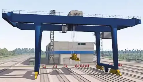 Rail-mounted Container Gantry Crane for sale