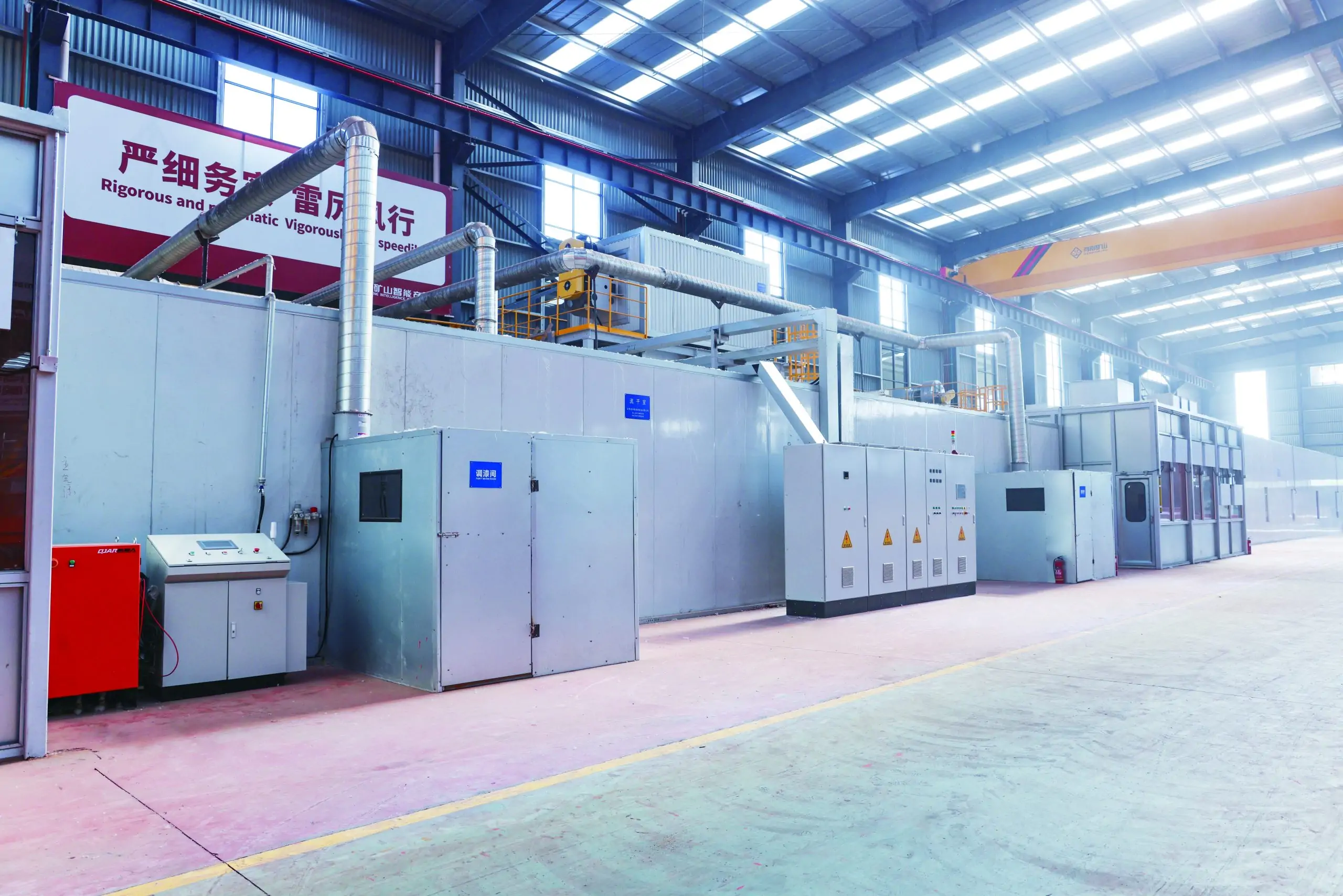 Automatic Spray Painting Line for Crane