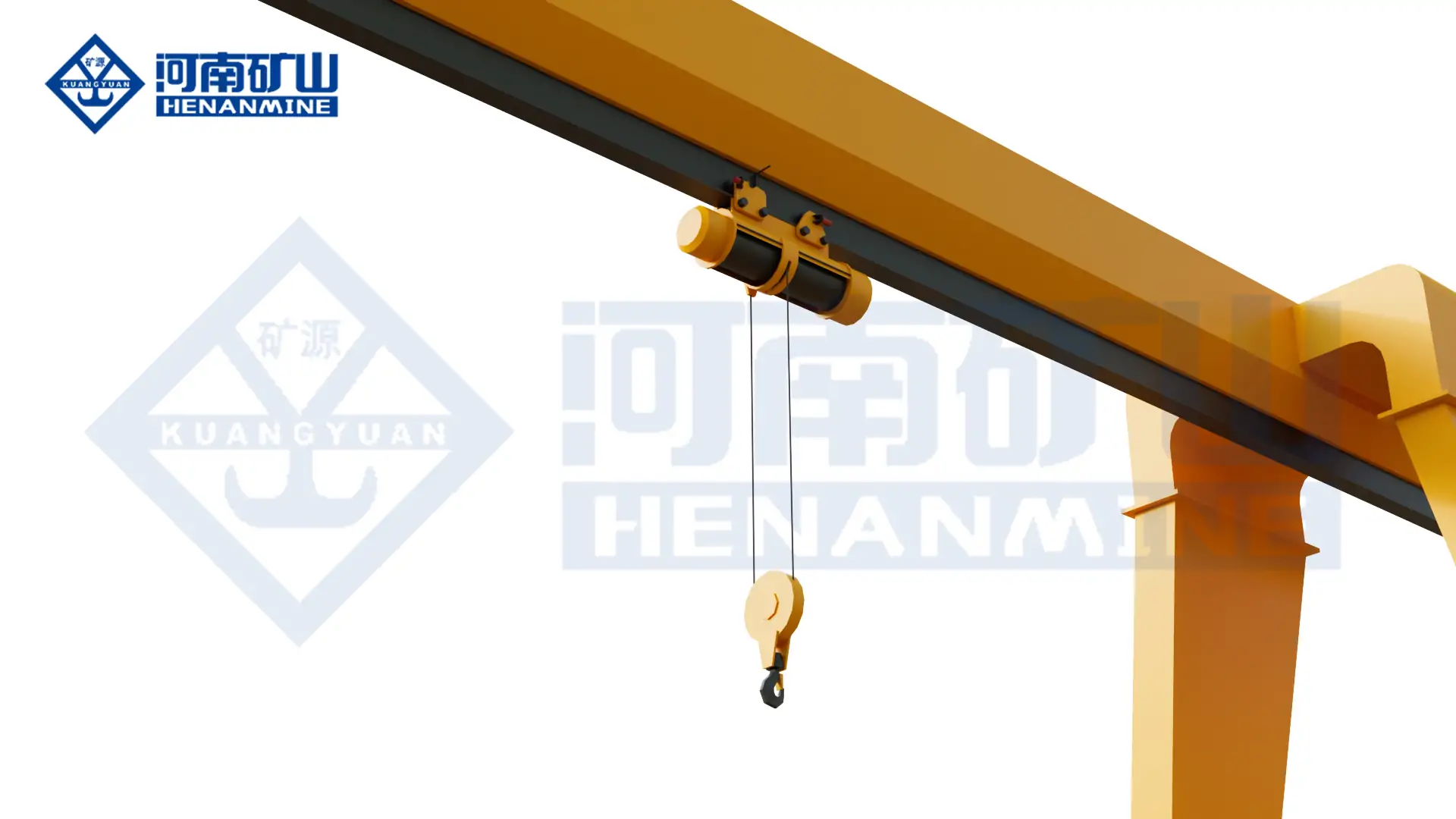 single girder gantry crane Henan Mine Crane manufactured